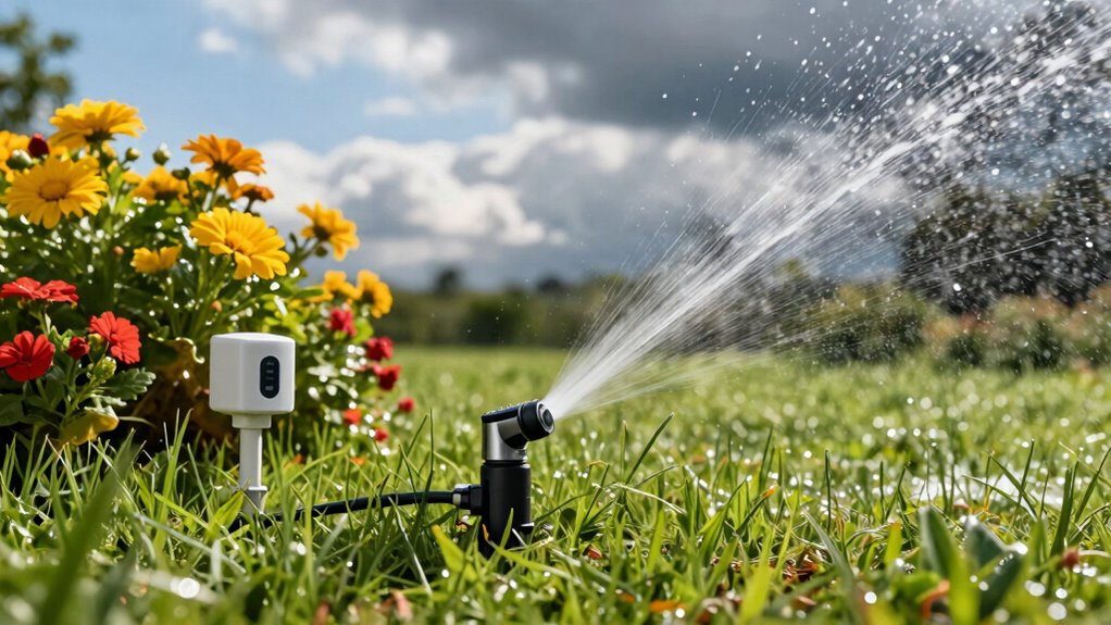 weather responsive sprinkler savings