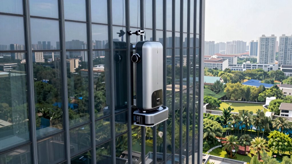 window cleaning robot maintenance