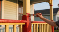 A Pop of Color Transformed This 1940s Front Porch