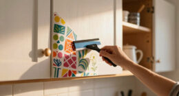 A “Jaw-Dropping” Kitchen Redo Only Used Paint and Peel-and-Stick Paper