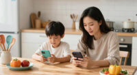The kids with phones are alright