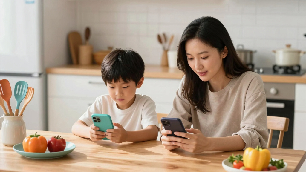 The kids with phones are alright