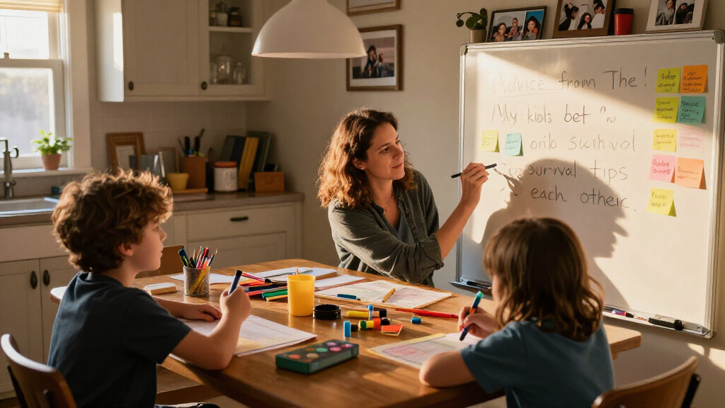 Advice From ‘The Goat’: My Kids Wrote School Survival Tips To Each Other. There Was Wisdom. And Pizza.