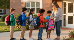 Jordan Walsh Helps Kids Gear Up For School As He Gears Up For Year 4