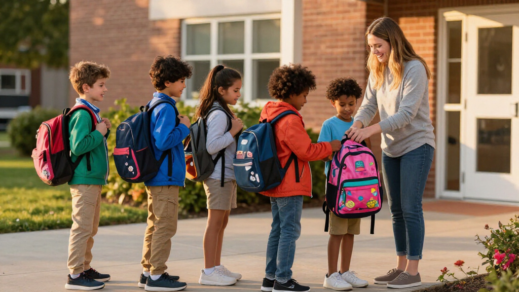 Jordan Walsh Helps Kids Gear Up For School As He Gears Up For Year 4